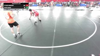 126 lbs Round 1 (8 Team) - Tyler Ribeiro, Coon Rapids vs Jake Buss, Weyauwega-Fremont