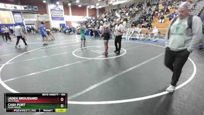 138 lbs Cons. Round 6 - Jaden Broussard, Villa Park vs Cash Port, Aliso Niguel