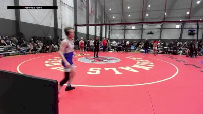 16U Boys FS - 106 lbs Champ. Round 2 - Gaige Cartwright, WA vs Benson Tanner, CA