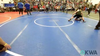 110 lbs Semifinal - Kane Lawson, Jay Wrestling Club vs Carmello Hunter, Vian Wrestling Club