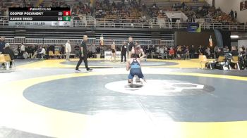 138 lbs Consi Of 32 #2 - Cooper Polyansky, St Johns (TX) vs Xavier Trigo, Cornerstone Christian School