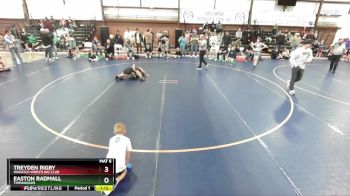 78 lbs 3rd Place Match - Easton Radmall, Timpanogos vs Treyden Rigby, Wasatch Wrestling Club