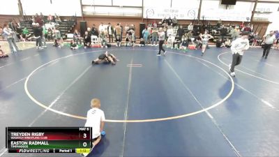 78 lbs 3rd Place Match - Easton Radmall, Timpanogos vs Treyden Rigby, Wasatch Wrestling Club