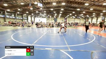 220 lbs Rr Rnd 2 - Cole Staker, Team Nauman Black vs Xander Dodd, Central MD Wrestling