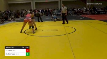 Match - Crystal Flores, Takedown Elite vs Samantha Barragan, Hemet WC