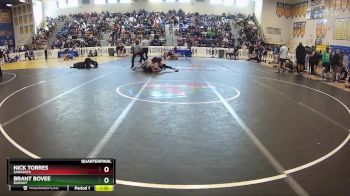 175 lbs Quarterfinal - Nick Torres, Sarasota vs Brant Bovee, Durant