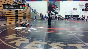 150 lbs Quarterfinal - Logan Maule, Sprague vs Daniel Maldonado, Century