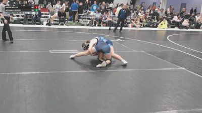 135 lbs Cons. Sub-rd Of 16 - Aryanna Geiger, The Wrestling Academy vs Naomi Miller, Kindred Wrestling Club