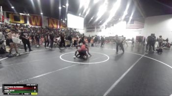 132 lbs Cons. Round 1 - Matthew Gutierrez, Artesia vs Kobe Dean, Lawndale