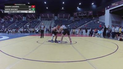 157 lbs Cons. Round 2 - Joseph Lugabihl, Indiana Tech vs Justin Whitney, Brewton-Parker (GA)