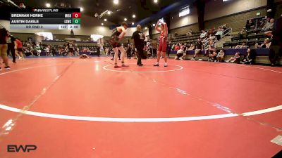 165-175 lbs Rr Rnd 3 - Brennan Horne, Mighty Bluebirds vs Austin Daigle, Lafayette Scrappers