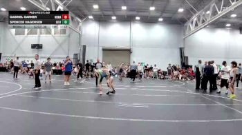 98 lbs Round 5 (6 Team) - Spencer Hagensen, Sub-Zero GT vs Gabriel Garner, Maryland Mallets