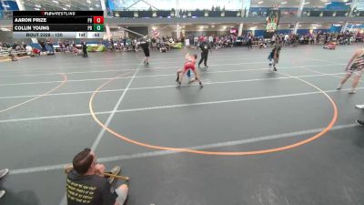 120 lbs Cons. Round 5 - Collin Young, Unattached vs Aaron Prize, Unattached