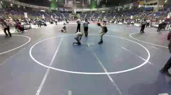 130 lbs Quarterfinal - Riley Johnson, Ironhawk Wr Ac vs Dominic Sosa, Team Montana