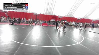 144 lbs Champ. Round 2 - Evan Curtis, Cuba City Wrestling Club vs Tyler Roberson, Askren Wrestling Academy