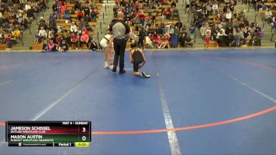 95 lbs Champ. Round 1 - Trevor Wilson, Grand Rapids Grapplers vs Josiah Nelson, N8