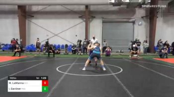 152 lbs Semifinal - Mike LaManna, Red Nose vs Ian Gardner, Pride