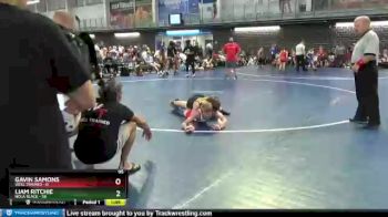 95 lbs Round 4 (8 Team) - Gavin Samons, Well Trained vs Liam Ritchie, NOLA Black