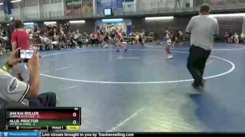 65 lbs Round 3 (8 Team) - Jha`kai Roller, Alabama Elite Gold vs Allie Proctor, The Big MF Purge