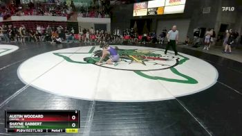 132 lbs Round 1 (8 Team) - Austin Woodard, Canyon vs Shayne Gabbert, Whitesboro