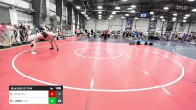 152 lbs Round Of 64 - Silas Stits, Indiana Outlaws White vs Blake Jones, TS Wrestling Prep