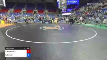 160 lbs Consolation - Luis Mendoza, Washington vs Roman Garcia, Florida