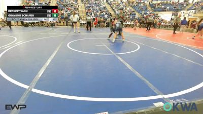 105 lbs Consolation - Beckett Vann, Bartlesville Wrestling Club vs Grayson Schafer, Bartlesville Wrestling Club