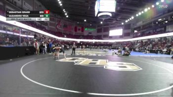 113 lbs 3rd Place Match - Sebastian Grand, Owyhee vs Alejandro Vega, Meridian