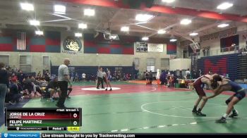 113 lbs Cons. Round 3 - Felipe Martinez, Del Norte vs Jorge De La Cruz, Calexico