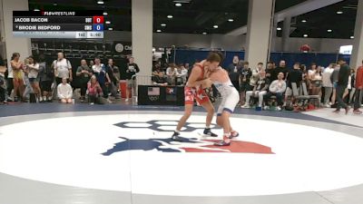 77 kg Champ. Rd Of 32 - Jacob Bacon, Sons Of Thunder vs Brodie Bedford, Spartan Mat Club