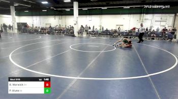 132 lbs Round Of 64 - Brennan Warwick, OH vs Phoenix Alyea, VA