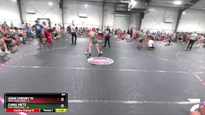 101 lbs Semis (4 Team) - John Cheney IV, Team Hard Work vs Chris Metz, Icon Wrestling