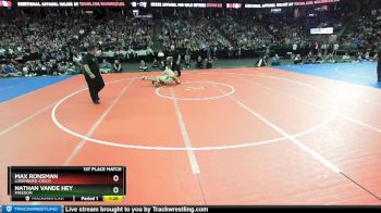 D2-145 lbs 1st Place Match - Nathan Vande Hey, Freedom vs Max Ronsman, Luxemburg-Casco