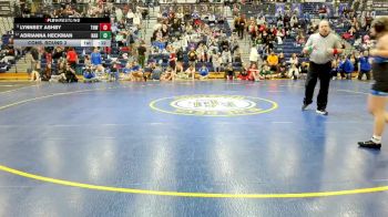 136 lbs Cons. Round 3 - Lynnsey Ashby, TRINITY HS (Washington) vs Adrianna Heckman, Nazareth Area Hs