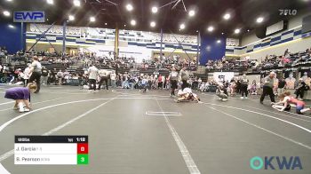 120 lbs Quarterfinal - Jonathan Garcia, F-5 Grappling vs Bowen Pearson, Scrap Yard Training