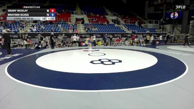 150 lbs Cons. Rd Of 64 - Grady Nicklay, WI vs Brayden Slugg, PA