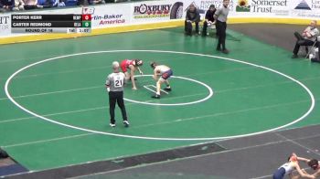 96 lbs Round Of 16 - Porter Kerr, Newport vs Carter Redmond, Delaware Valley