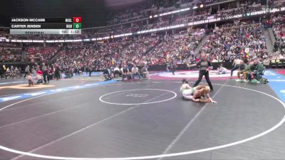 132-2A Semifinal - Jackson Mccabe, Nucla vs Carter Jensen, Highland