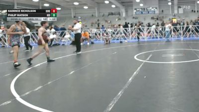 132 lbs Rr Rnd 1 - Kadence Nickolson, Dover Bandits - HSB vs Philip Watson, New England Gold - HSB