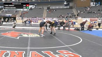 215 lbs Quarterfinal - Neal Wright, Bullitt Central vs Brock Sexton, Harrison County