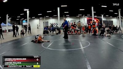 64 lbs Round 1 (4 Team) - Jayden Householder, Diamond Fish vs Carter Pollock, Marlton Chiefs