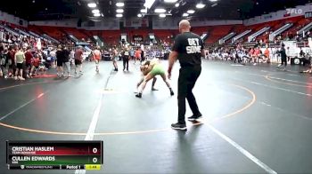 112 lbs Cons. Round 6 - Cullen Edwards, KD6 vs Cristian Haslem, Team Donahoe