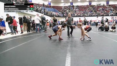 70 lbs Round Of 16 - Chase Daniel, SEO Wrestling Club vs Jett Mendenhall, Saints Youth Wrestling Club