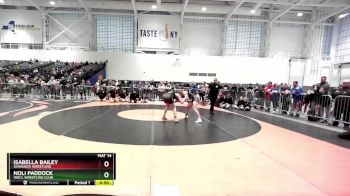 126-140 lbs Round 1 - Noli Paddock, WRCL Wrestling Club vs Isabella Bailey, Gowanda Wrestling