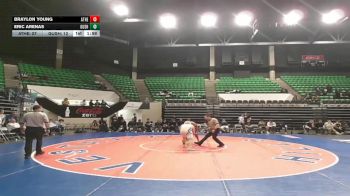 217 lbs 1st Place Match (16 Team) - Braylon Young, Athens High School vs Eric Arenas, Gulf Shores