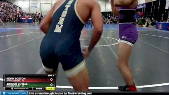 145 lbs Semis & 1st Wrestleback (8 Team) - Jordon Boyles, Elkhorn South vs Kevin Boston, Omaha Central