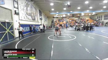 285 lbs 3rd Place Match - Brandon Bass, Servite vs Jacob Ruacho, Central East