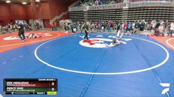 83 lbs Champ. Round 2 - Izek Middlemas, Evanston Elite Wrestling Club vs Pierce Maki, Touch Of Gold Wrestling Club