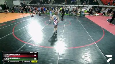 95-105 lbs Semifinal - Annamarie Eder, Florida vs Caitlyn Kendall, Oregon