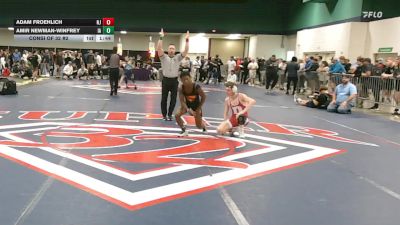 106 lbs Consi Of 32 #2 - Adam Froehlich, NJ vs Amir Newman-Winfrey, IA
